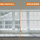 Pelicula Adesivo Eletrostatica Vidro Quadradinhos Brancos