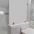 Pelicula Adesivo Eletrostatica Vidro Quadradinhos Brancos