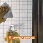 Pelicula Adesivo Eletrostatica Vidro Quadrados Brancos