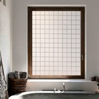 Pelicula Adesivo Eletrostatica Vidro Quadrados Brancos