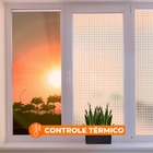 Pelicula Adesivo Eletrostatica Vidro Quadrados Pequenos