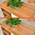 Pelicula Transparente Adesiva De Protetora Para Móveis Brilho