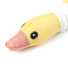 Pelúcia Animais Pato Para Pet - Oikos Animal Amarelo U