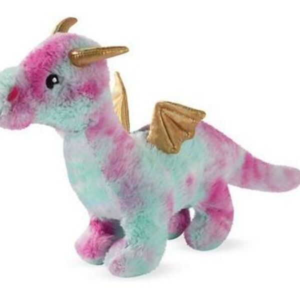 Pelúcia Linda Dragão Tie Dye Com Apito Au Store Para Cães