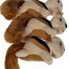 Pelúcia Mini Esquilo Com Apito Outward Hound Kit 3 Unidades -