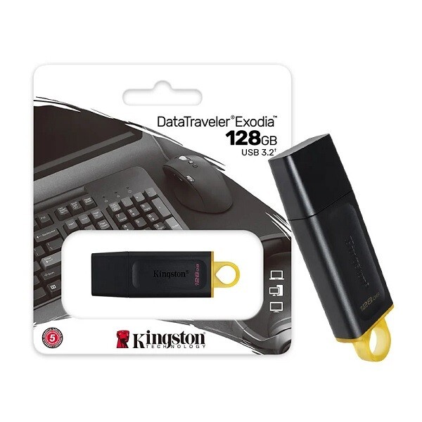 Pen Drive 128gb Usb 3.2 Dtx/128gb Data Traveler Exodia 128gb