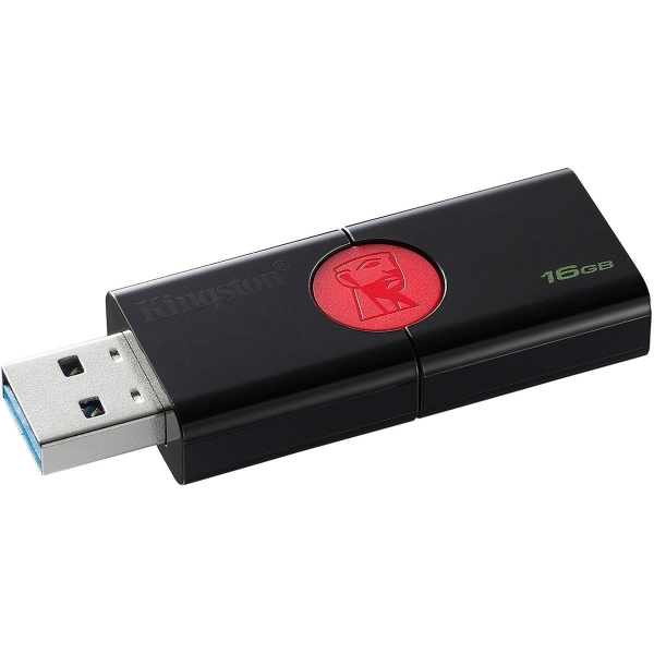 Pen Drive 16gb Dt106 Usb 3.0 Preto - Kingston