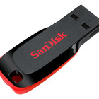 Pen Drive 16gb Sandisk Cruzer Blade Preto/vermelho Usb 2.0 Fl