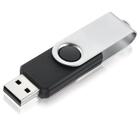 Pen Drive 16gb Twist 2 Preto E Prata Multilaser Pd588