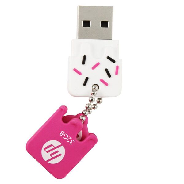 Pen Drive 32gb Usb2.0 Mini V178p Pink Hp