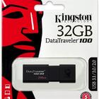 Pen Drive 32gb Usb 3.0 Kingston Dt100g3/32gb Data Traveler