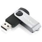 Pen Drive 64gb Twist2 Preto E Prata Multilaser Pd590