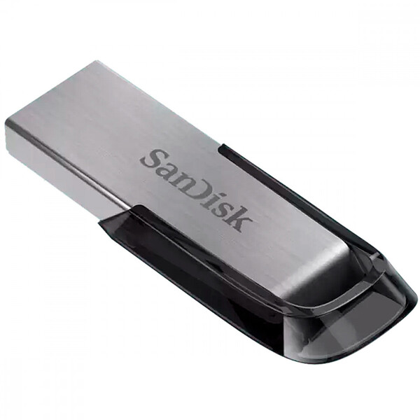 Pen Drive Sandisk Ultra Flair 128gb Usb 3.0 Prata - Sdcz73-12