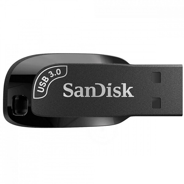 Pen Drive Sandisk Ultra Shift 256gb Usb 3.0 Preto