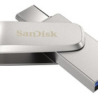 Pen Drive Usb 256gb Dual Drive Luxe 3.1 Type-c Sandisk