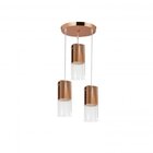 Pendente 03 Luzes E27 10x10x27cm Mirage Yhm103e27pdmcov2 Bron