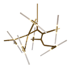 Pendente 12 Lâmpadas Freeforms (9078/12gd) - Pier Decor Outlet