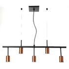 Pendente 1705 Preto Cobre 5L