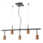 Pendente 1705 Preto Cobre 5L