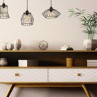 Pendente 170 1xe27 Forms Taschibra Preto