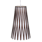 Pendente 1 Lâmpada 40cm Madeira IP20 Cocar Fox Lustres