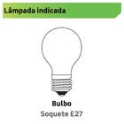 Pendente 1 Lâmpada Amarelo Braga Inspire