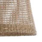 Pendente Cone 1 Lâmpada Fibra Natural Bege Biloa Inspire