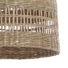 Pendente Cone 1 Lâmpada Fibra Natural Bege Nema Inspire