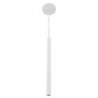Pendente 1 Lâmpada Branco Metal Mini Tube Auremar