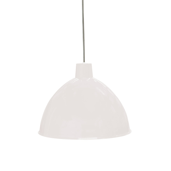 Pendente 1 Lâmpada Branco Metal TD822 Taschibra