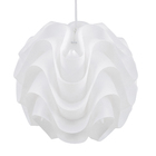 Pendente Esfera 1 Lâmpada Plástico Branco Sky Inspire