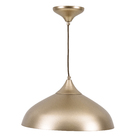 Pendente Redondo 1 Lâmpada Metal Bronze Vic Inspire