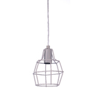 Pendente 1 Lâmpada Cinza Krom Inspire