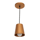Pendente 1 Lâmpada Cobre Berlim Inspire
