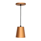 Pendente 1 Lâmpada Cobre Berlim Inspire