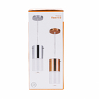 Pendente 1 Lâmpada Cobre Metal e Vidro First Difusor LLUM Bronzearte