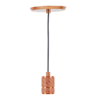 Pendente 1 Lâmpada Metal Cobre Ring 6152 Pantoja & Carmona