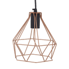 Pendente Oval 1 Lâmpada Metal Cobre Star Emalustres