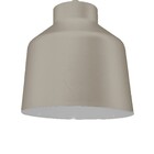 Pendente Redondo 1 Lâmpada Metal Creme Abyssus Auremar