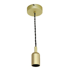 Pendente 1 Lâmpada Dourado Hoopa Inspire