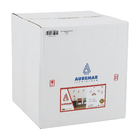 Pendente Globo 1 Lâmpada Vidro e Metal Dourado Moon Auremar