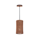 Pendente Redondo 1 Lmpada MDF Imbuia Loures P