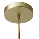 Pendente Retangular 1 Lâmpada Vidro e Metal Incolor Conhaque Blumenau Iluminação