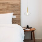 Pendente Oval 1 Lâmpada Metal e Vidro Incolor Remi Heavy