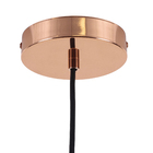 Pendente Aramado 1 Lâmpada Metal Laranja Byron Inspire