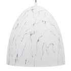 Pendente 1 Lâmpada Branco Metal Marbe Inspire