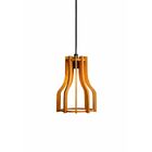 Pendente Redondo 1 Lâmpada Marrom Hauss Luz Vita