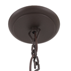 Pendente 1 Lâmpada Plástico Marrom Modena Dital