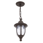 Pendente 1 Lâmpada Plástico Marrom Modena Dital