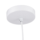 Pendente Oval 1 Lâmpada Vidro e Madeira Marrom Nubes Inspire